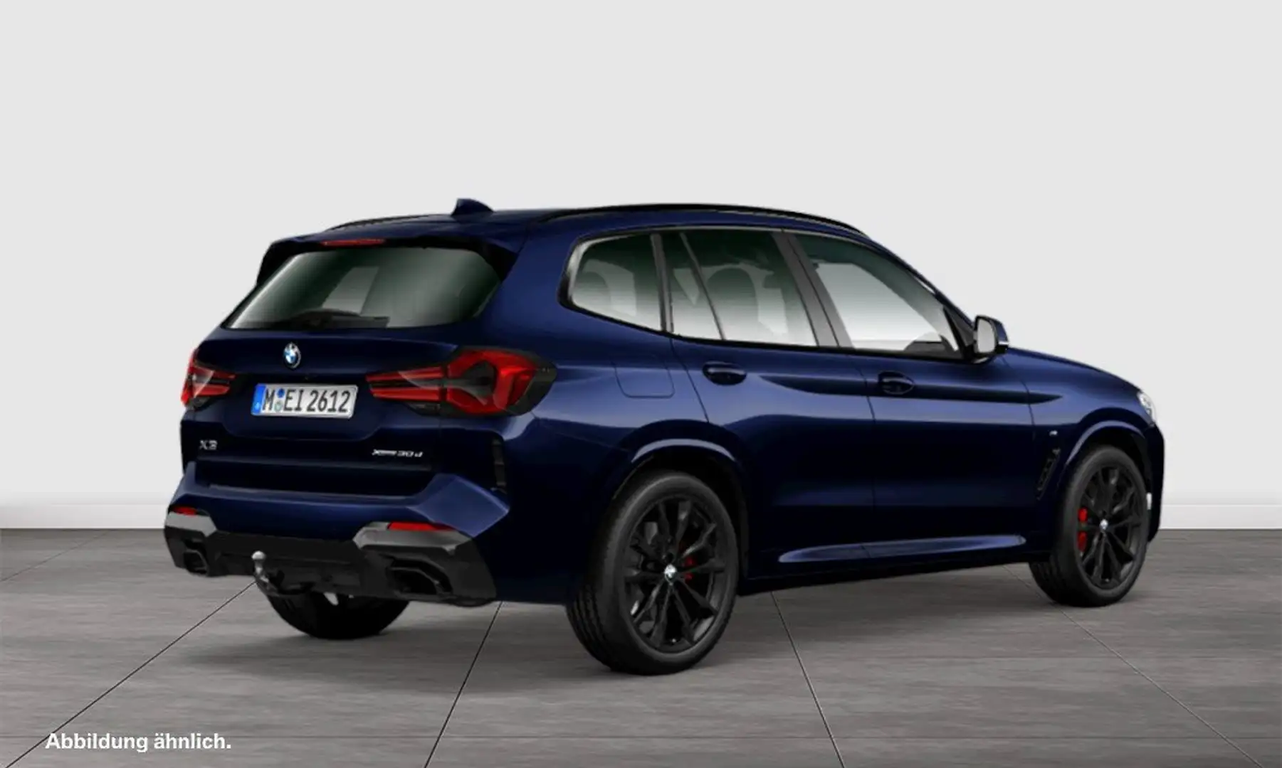 BMW X3 xDrive30d M Sport HUD PANO ACC AHK RFK NAVI Blau - 2
