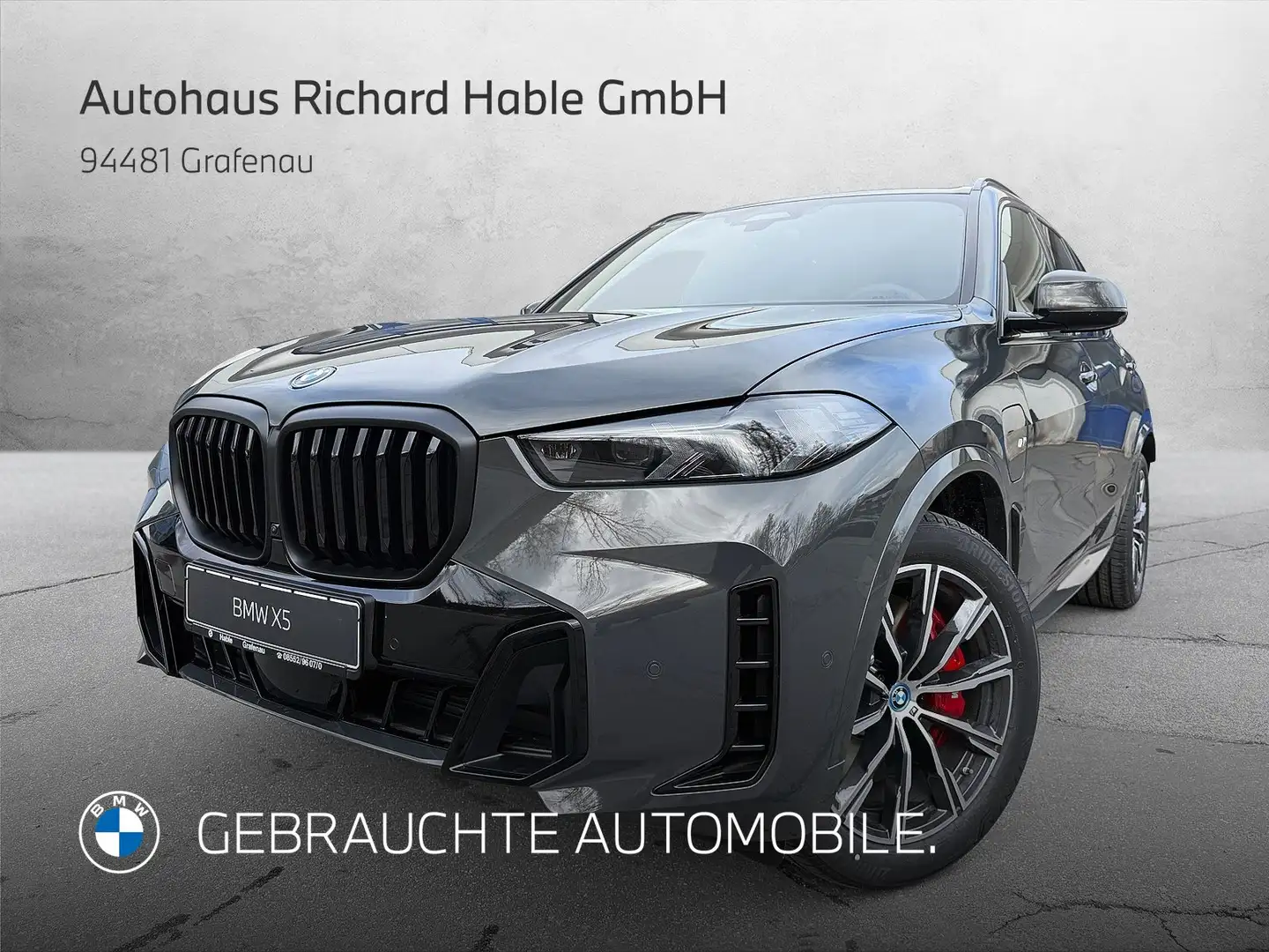 BMW X5 xDrive50e M Sportpaket Gestiksteuerung DAB Grau - 1