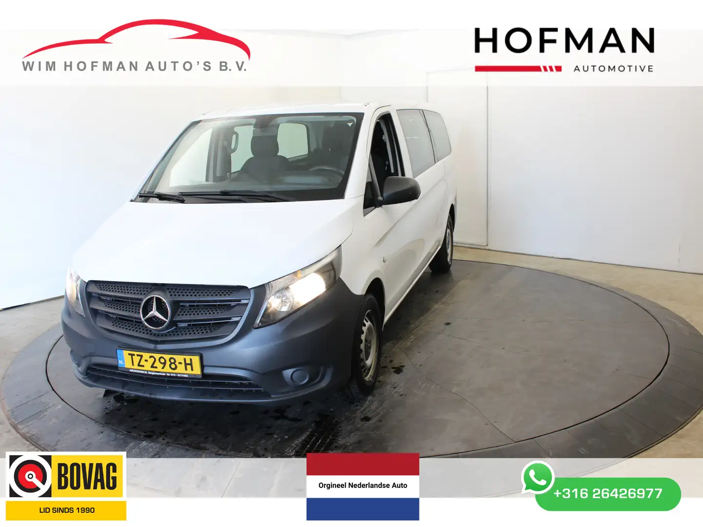 Mercedes-Benz Vito Tourer 109 BlueTEC Base Extra Lang 2+2+2+3 € 18240 Weiß - 1