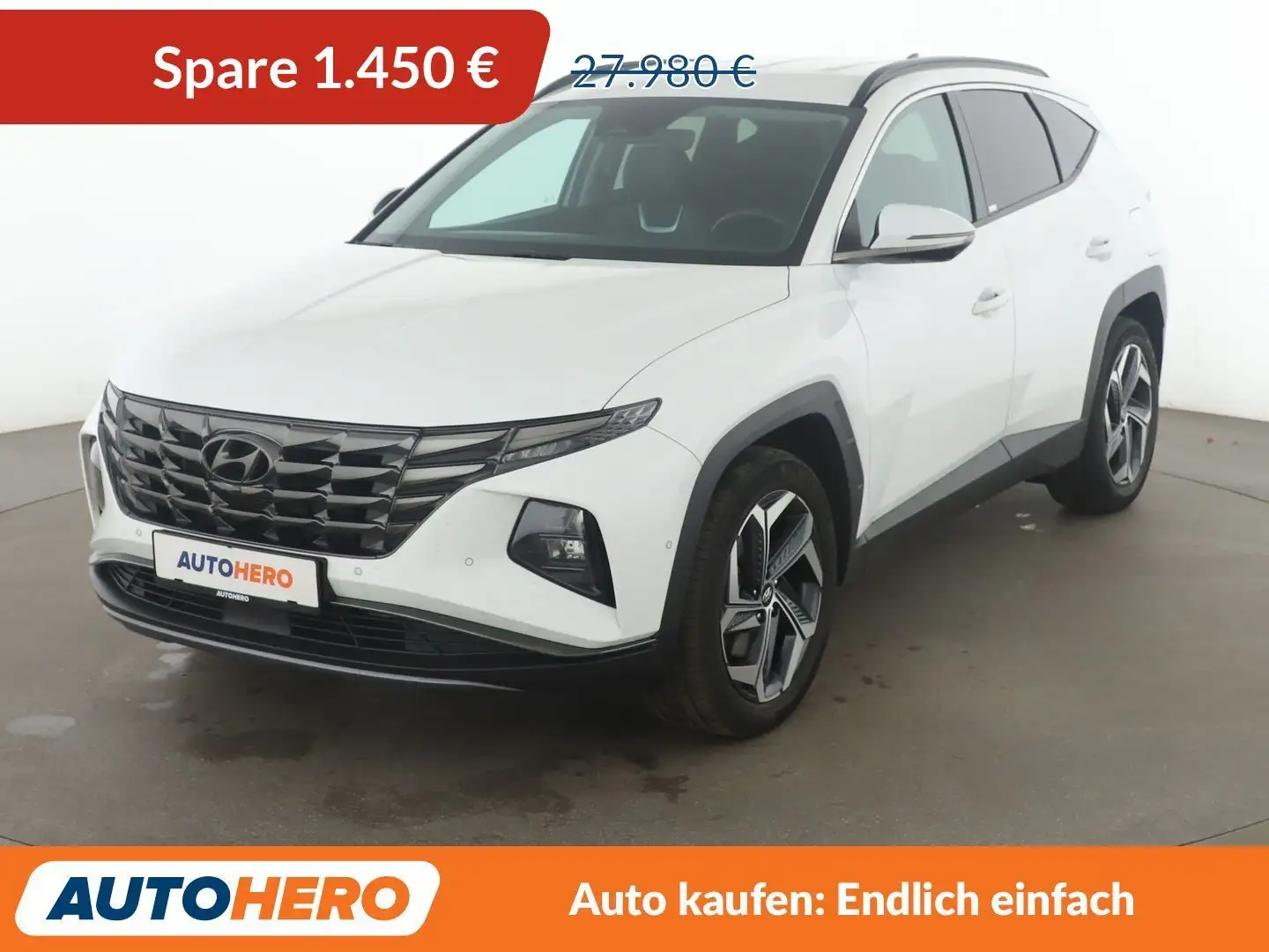 Hyundai TUCSON 1.6 T-GDI Plug-in Hybrid Prime 4WD Aut.*LED*NAVI* Weiß - 1