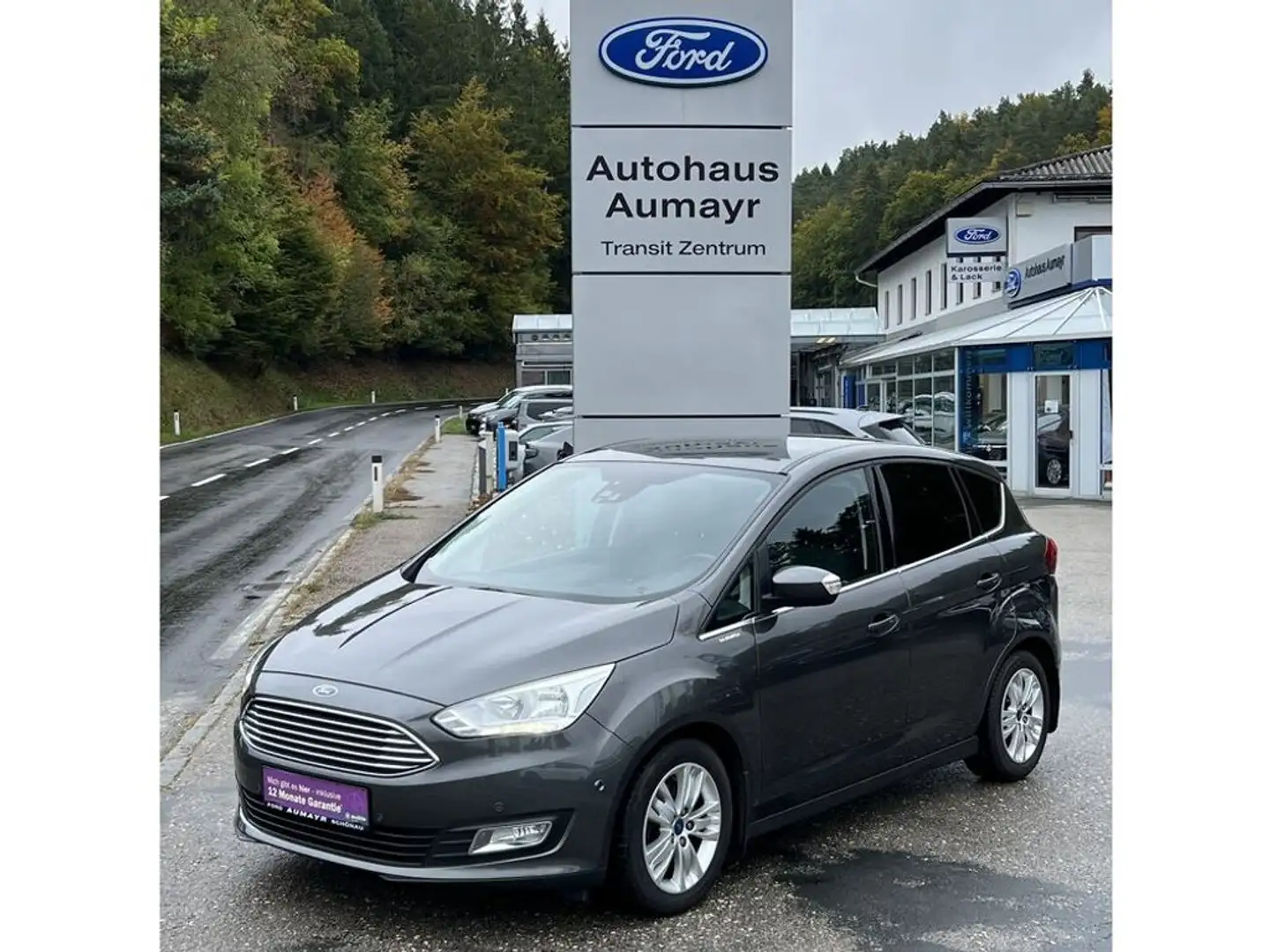 Ford C-Max Titanium Gris - 1
