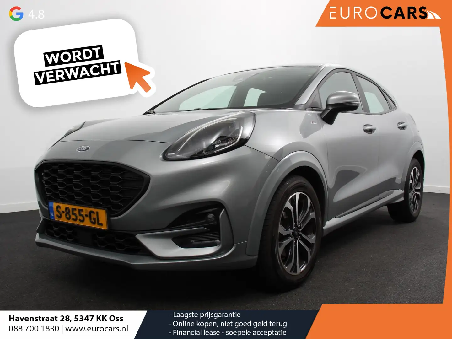 Ford Puma 1.0 EcoBoost 125pk ST-Line | Navigatie | Virtual c Zilver - 1