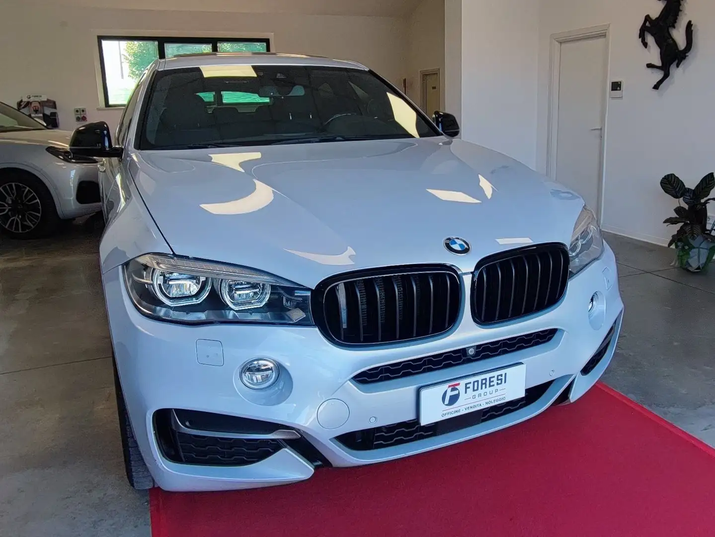 BMW X6 M X6 F16 M50d auto Zilver - 1