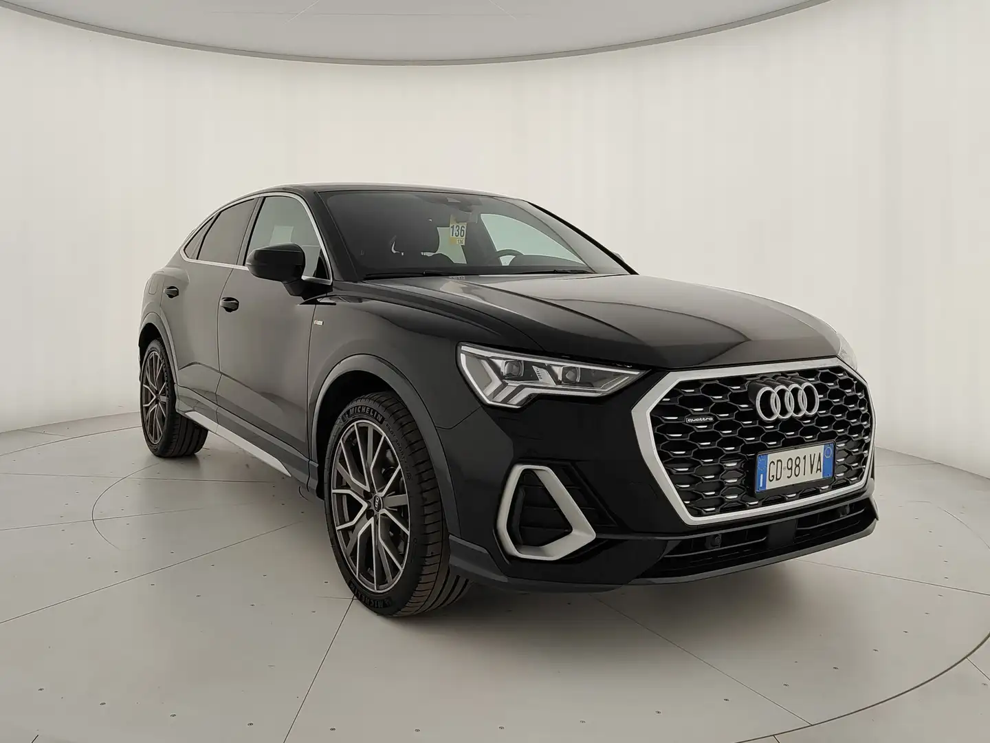Audi Q3 Q3 Sportback 45 2.0 tfsi S line quattro 245cv auto Nero - 1
