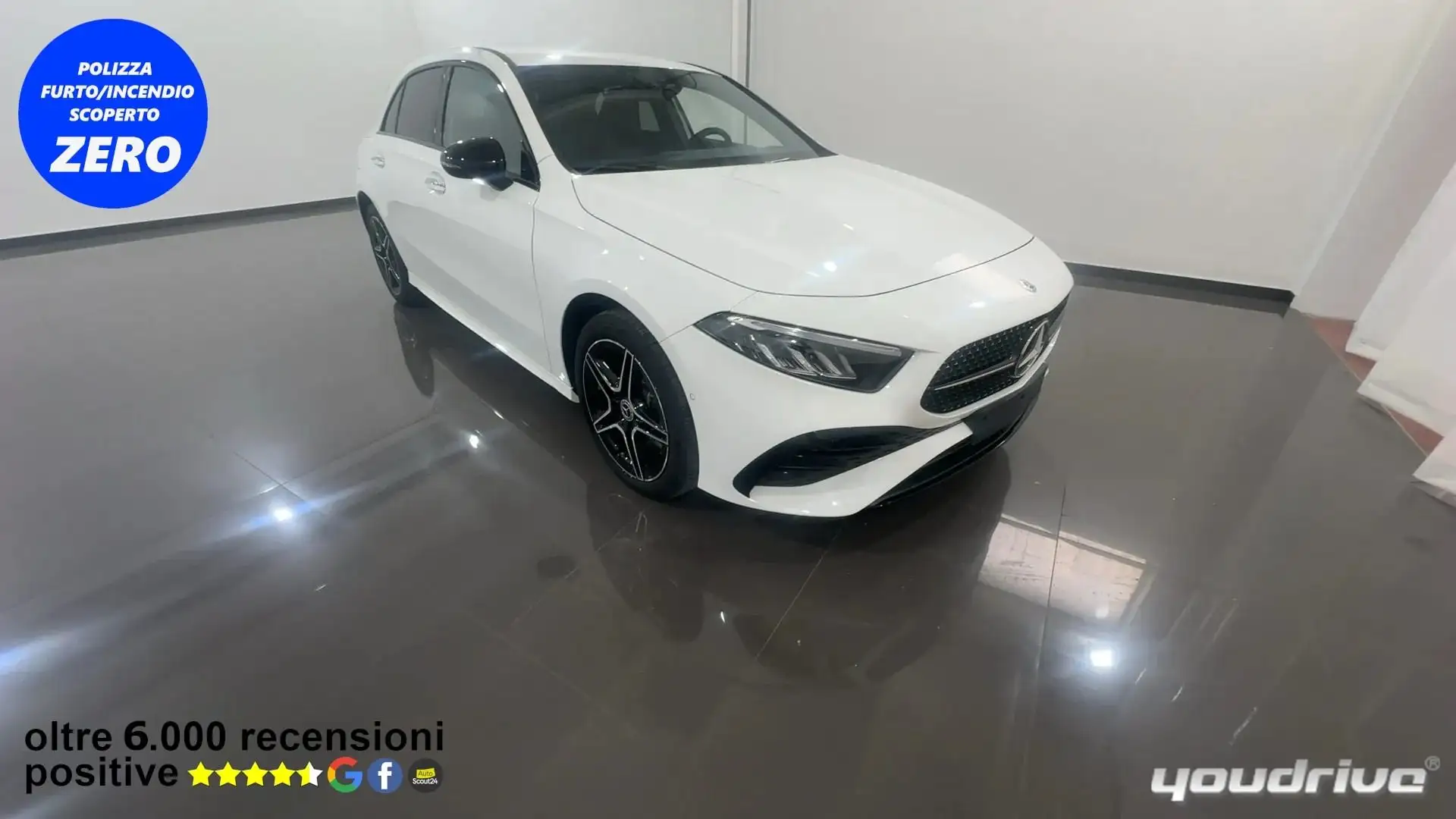Mercedes-Benz A 250 e hybrid EQ AMG Line auto KM0 Bílá - 1