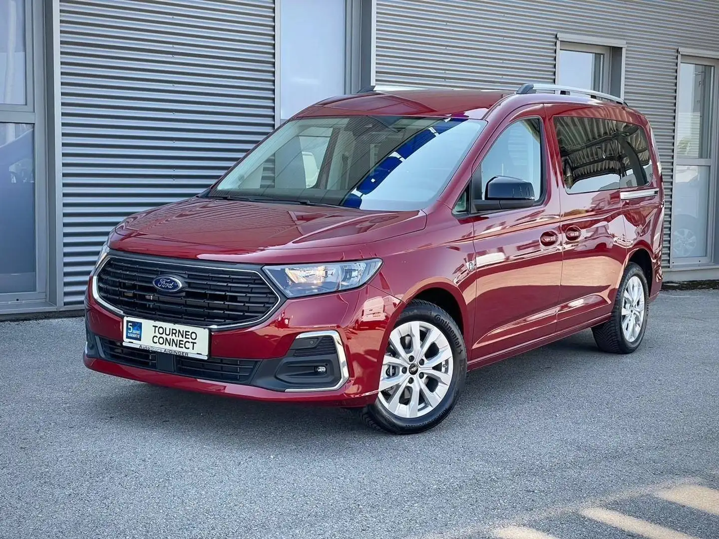 Ford Grand Tourneo Connect Titanium wie neu mit Behindertenumbau!!! Rot - 1