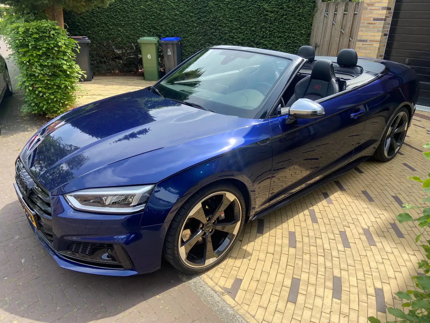 Audi S5 A5 S5 3.0 TFSI CABRIOLET LEER/ALC RS INT 20 INCH Blauw - 1