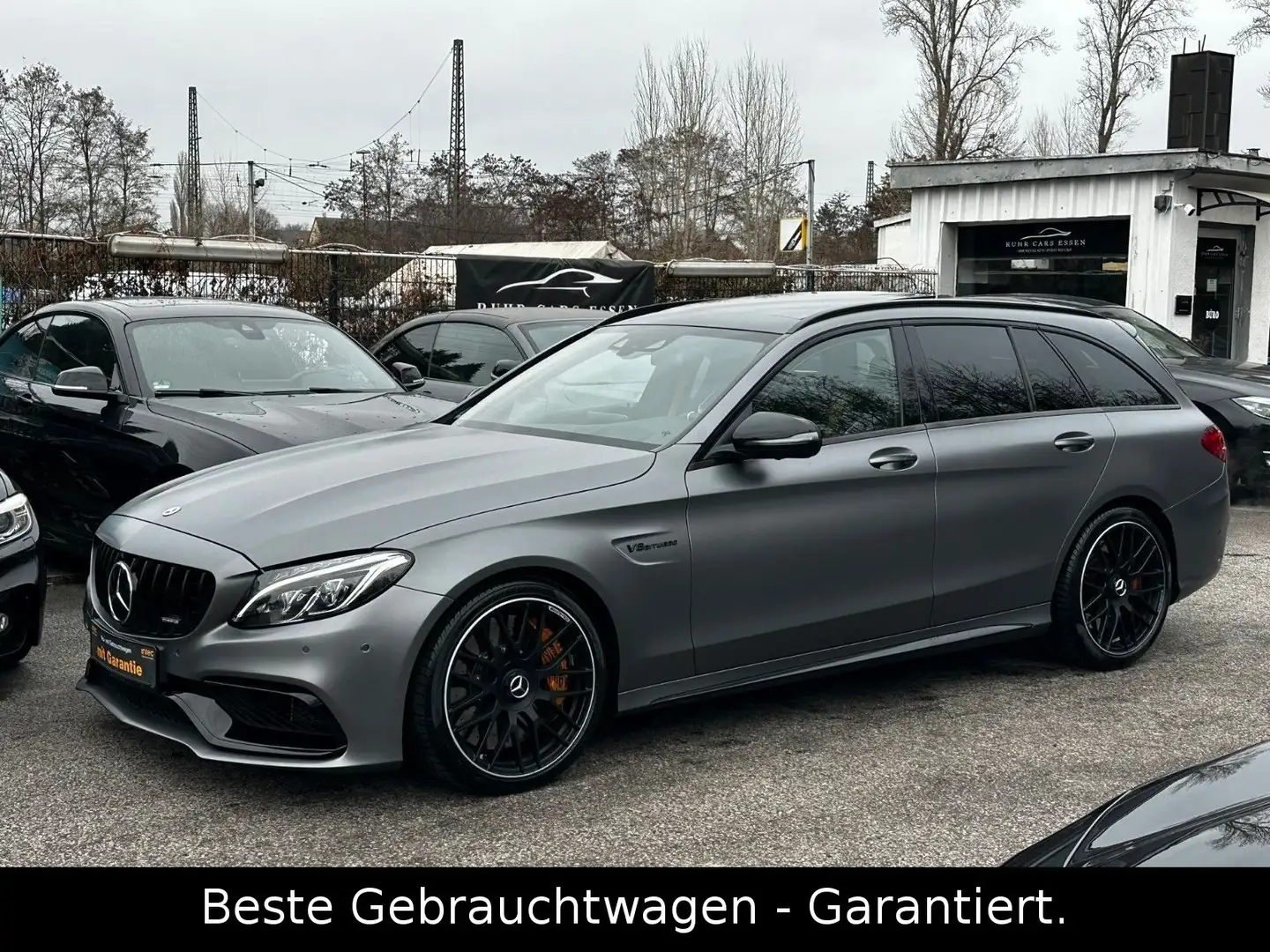 Mercedes-Benz C 63 AMG C 63  AMG T S * VOLL AUSTATTUNG * KERAMIK * 360° Grau - 2