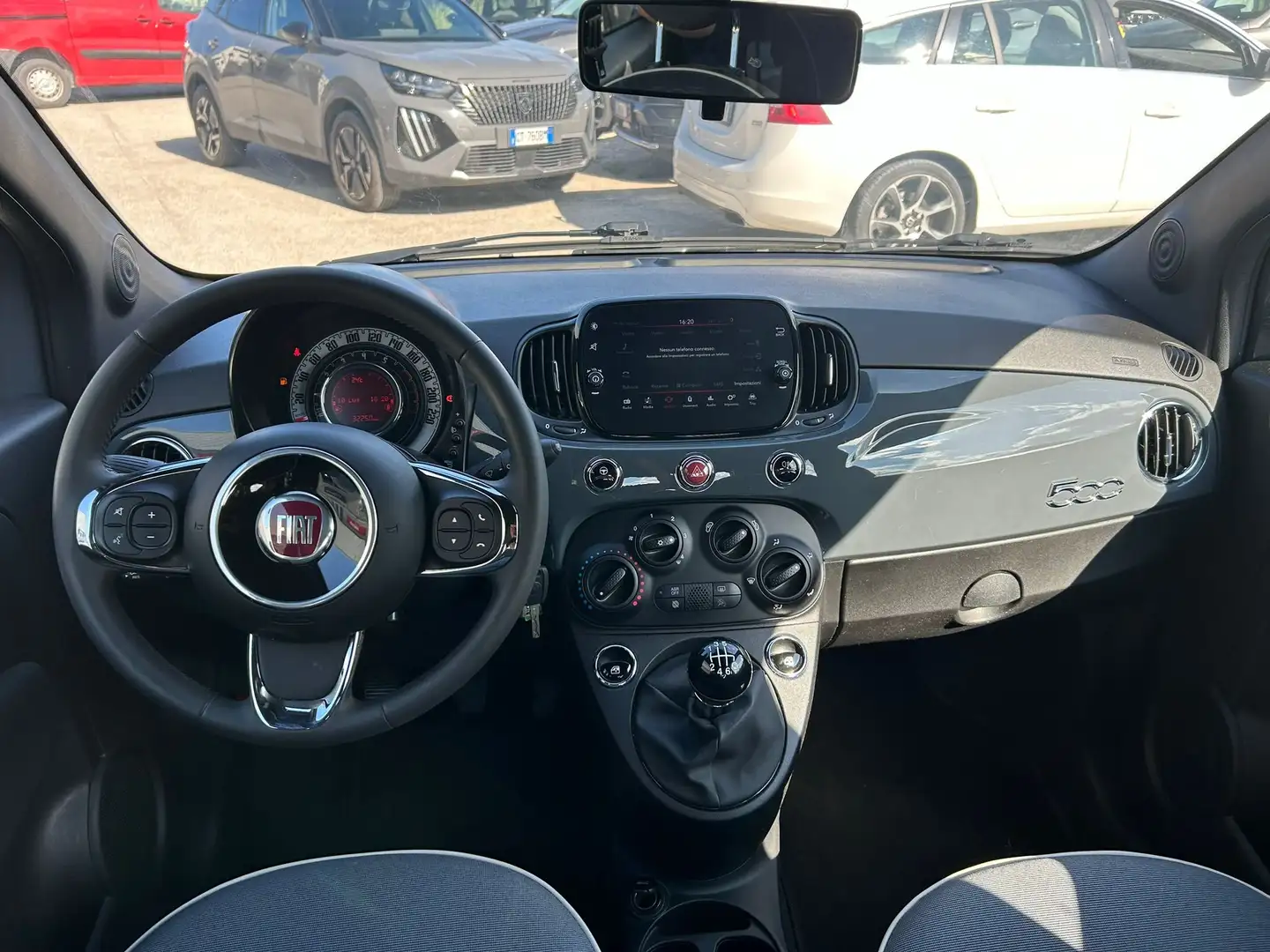 Fiat 500 500 1.0 hybrid Lounge 70cv Grigio - 2