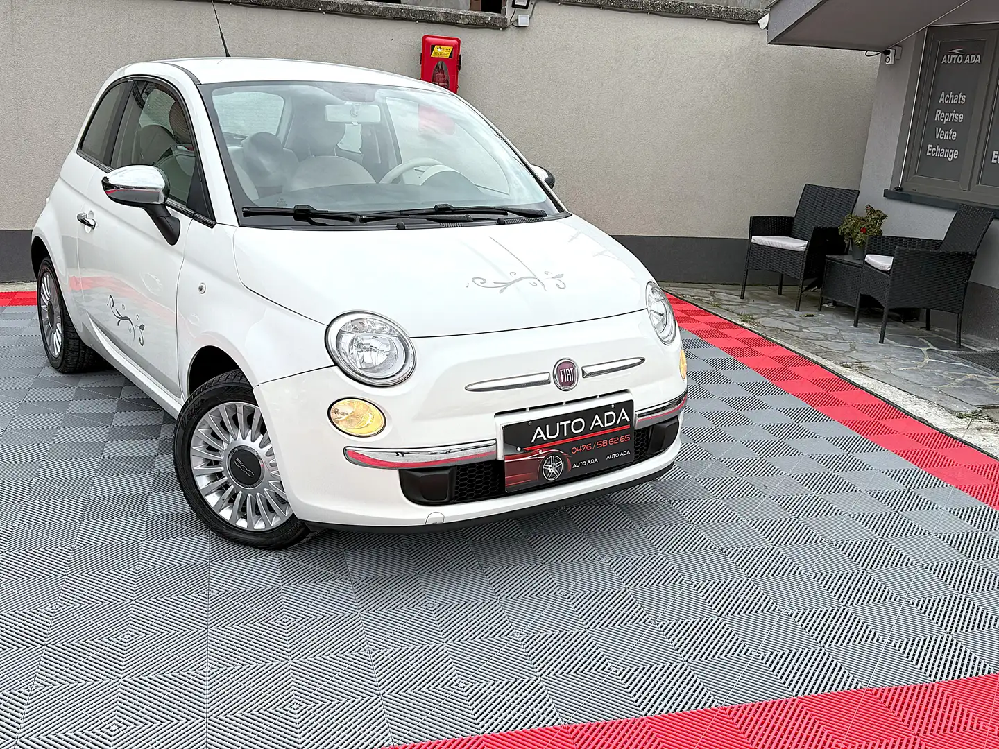 Fiat 500 1.2i--GARANTIE 12 MOIS-- Bianco - 1