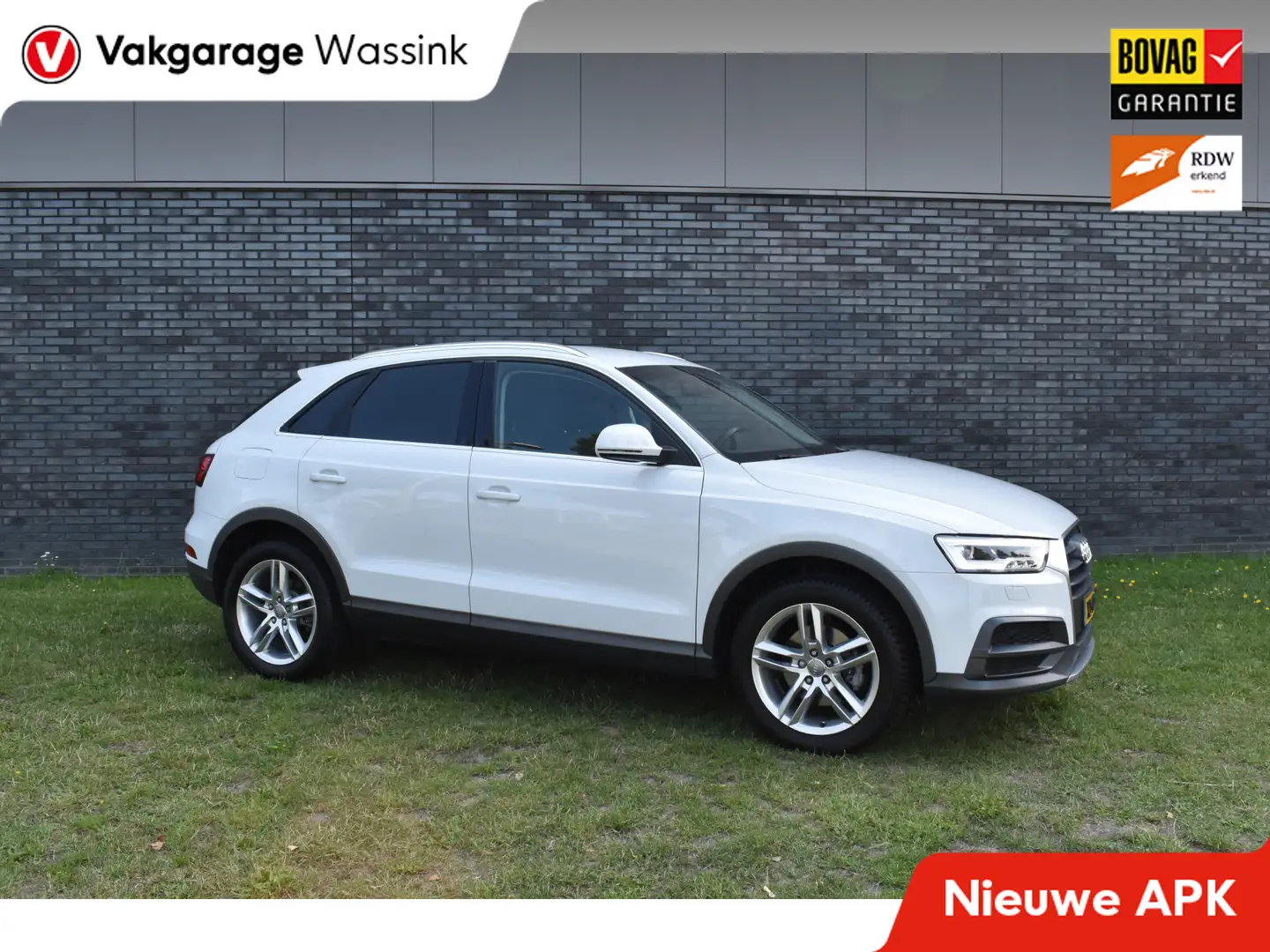 Audi Q3 1.4 TFSI CoD Sport Advance Sport Automaat elec-ach Blanc - 1