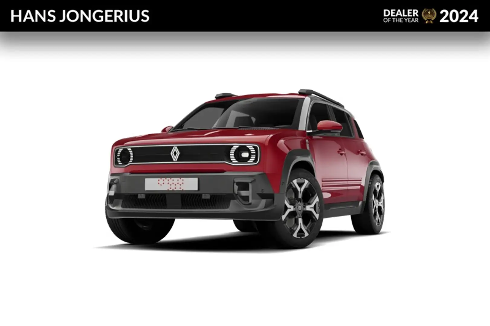 Renault R 4 Techno | Achteruitrijcamera | Elektronisch geregel Rood - 1