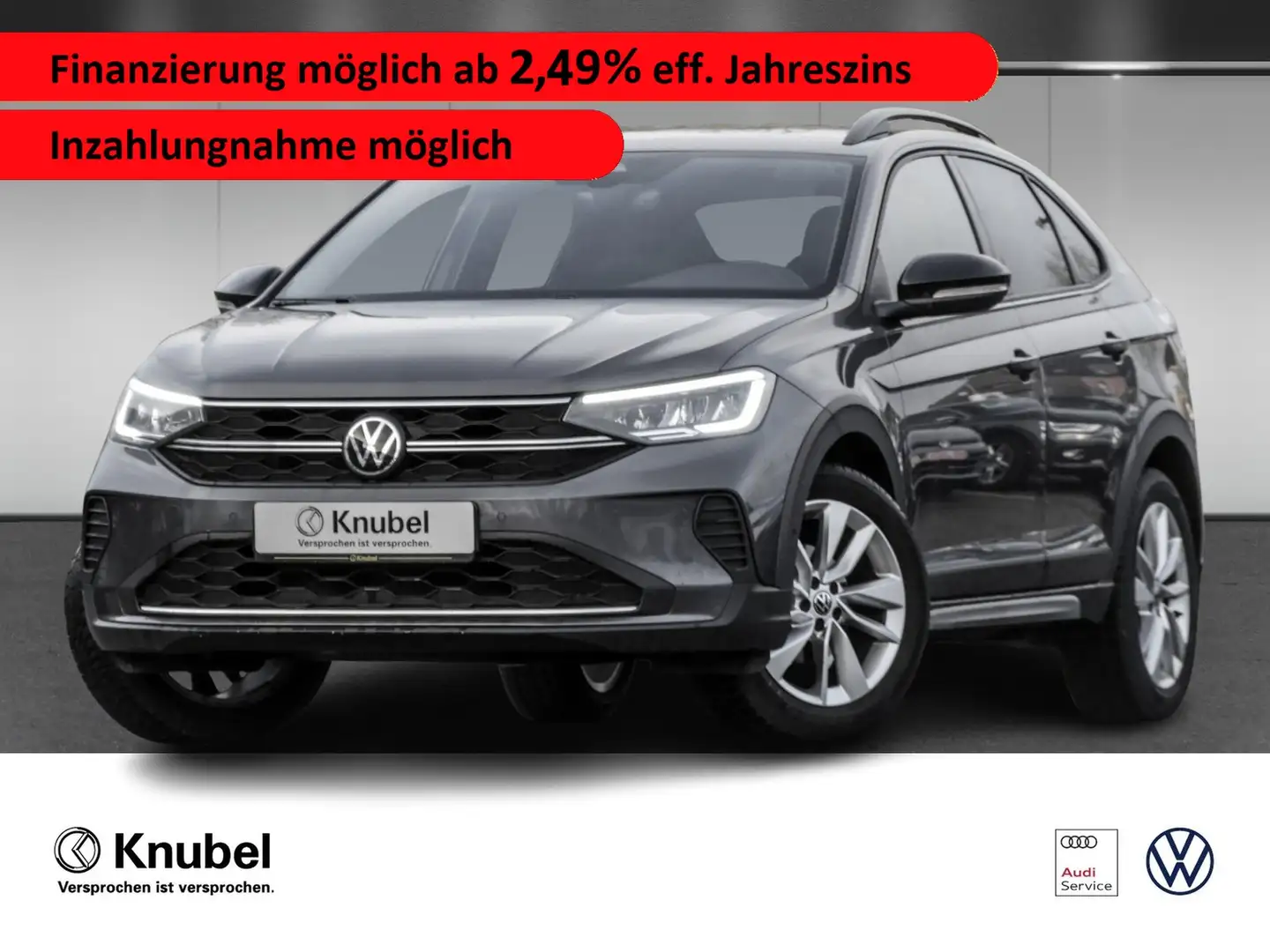Volkswagen Taigo GOAL 1.0 TSI DSG LED Navi Travel/Park.Ass. Ganz... Grau - 1