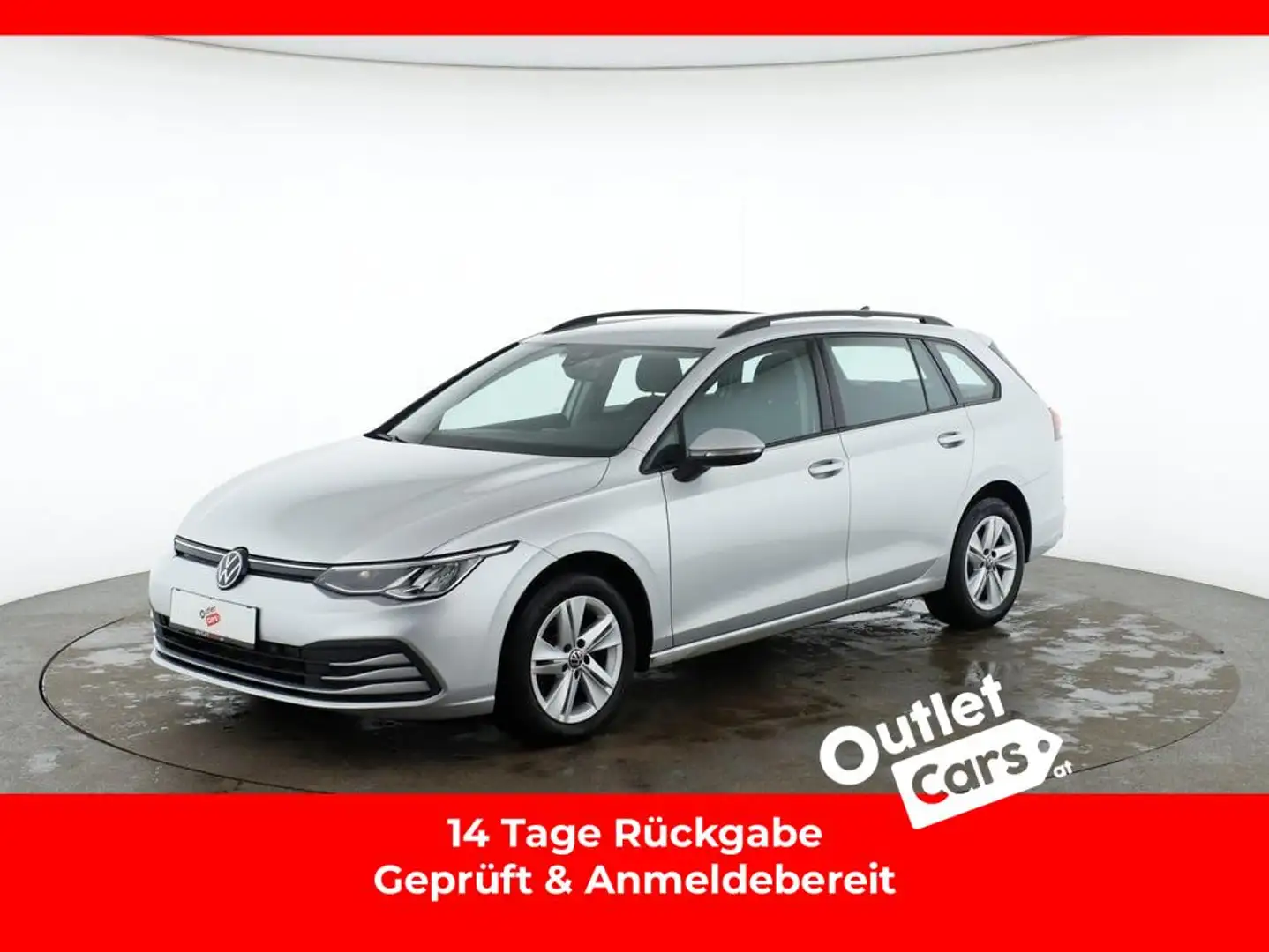 Volkswagen Golf Variant Golf VIII Variant 2.0 TDI DSG Life ASSIST+LED+NAV Silber - 1