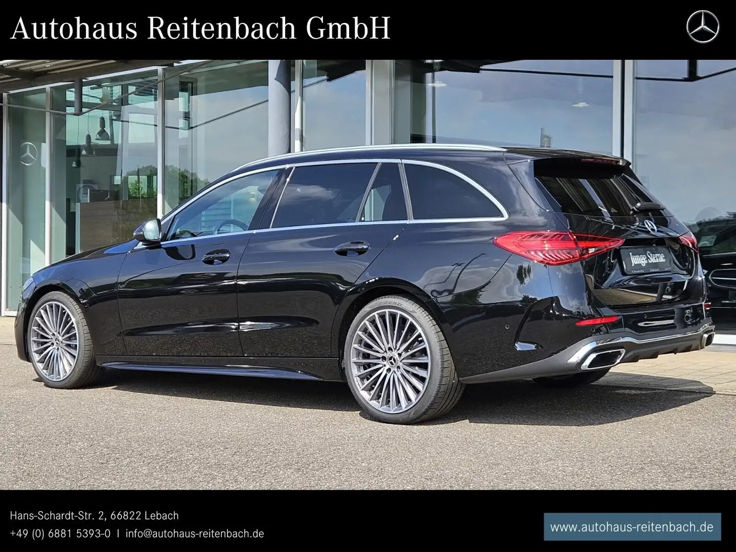 Mercedes-Benz C 300 C300dT AMG+PANO+AHK+19" SOUNDSY+EASYPA+MEMO+TOTW Schwarz - 2