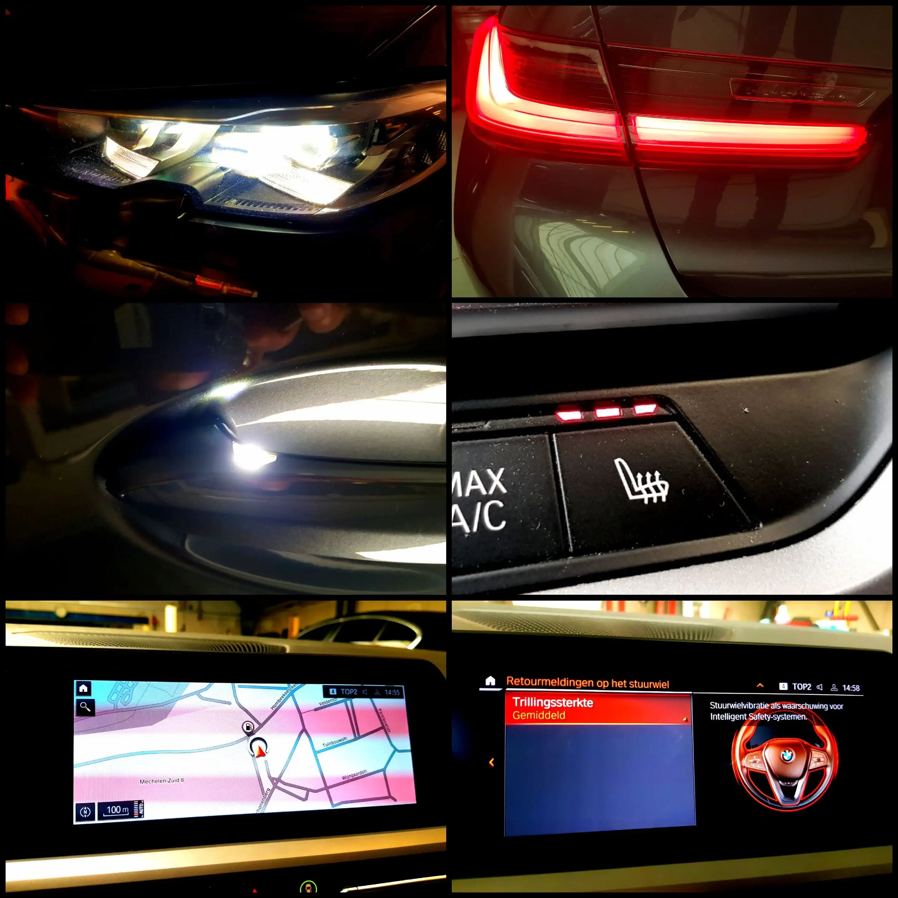 BMW 316 dA 2.0D-Leder-LED-Carplay-Andriod-Privacy-ConnProf — photo 14