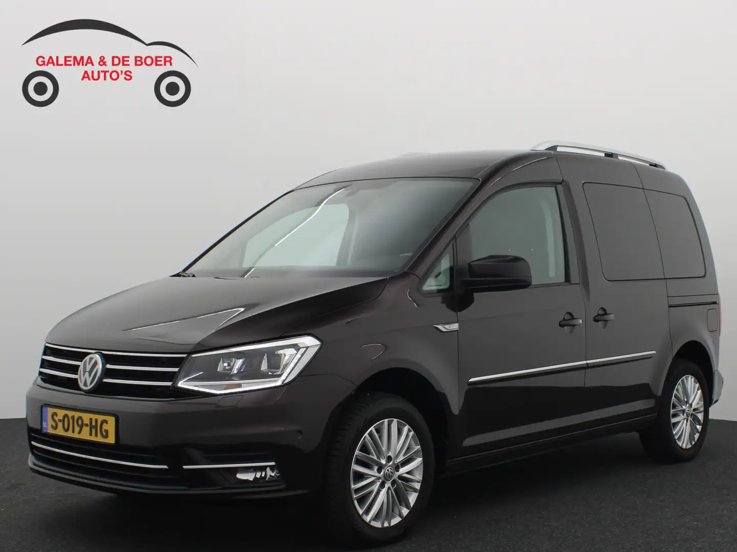 Volkswagen Caddy 1.4 TSI Highline AUTOMAAT / TREKHAAK / XENON / CAM Paars - 1
