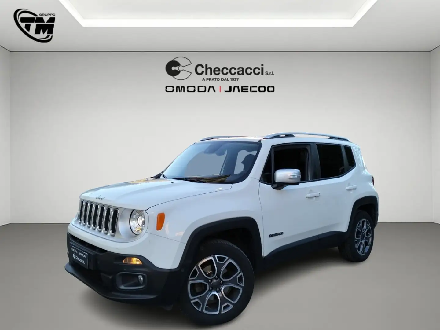 Jeep Renegade 2.0 mjt Limited 4wd 140cv 4X4 Blanc - 1