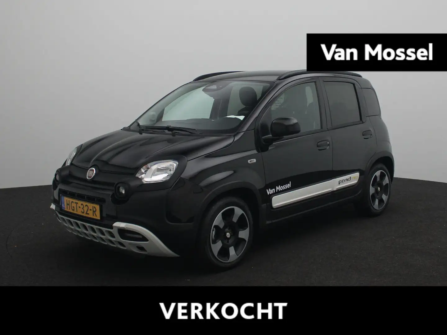 Fiat Panda 1.0 Hybrid Pandina | Apple&android Carplay | parke Zwart - 1