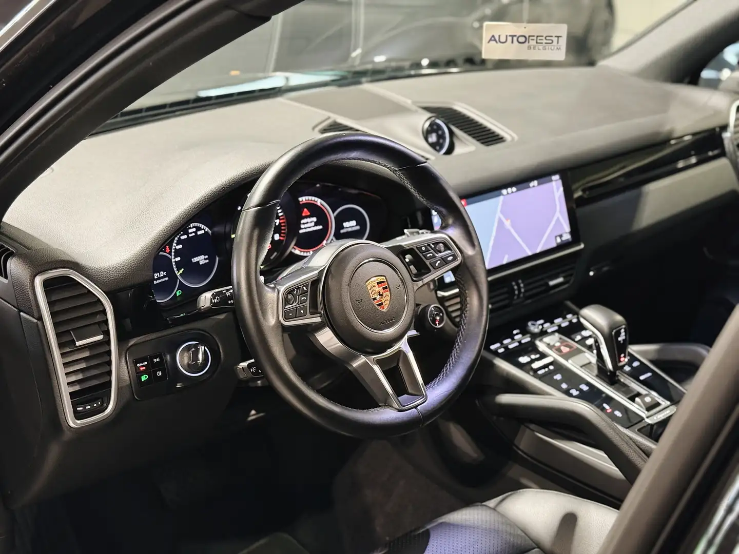Porsche Cayenne E-Hybrid 3.0i V6 - 12 Mnd Garantie Zwart - 2