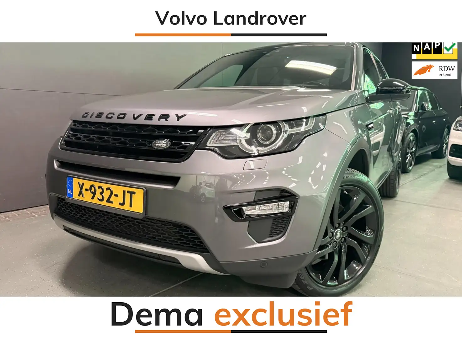 Land Rover Discovery Sport 2.0 Si4 4WD HSE Luxury 7p. PANO/NAVI/LED/LEDER/ECC Grijs - 1