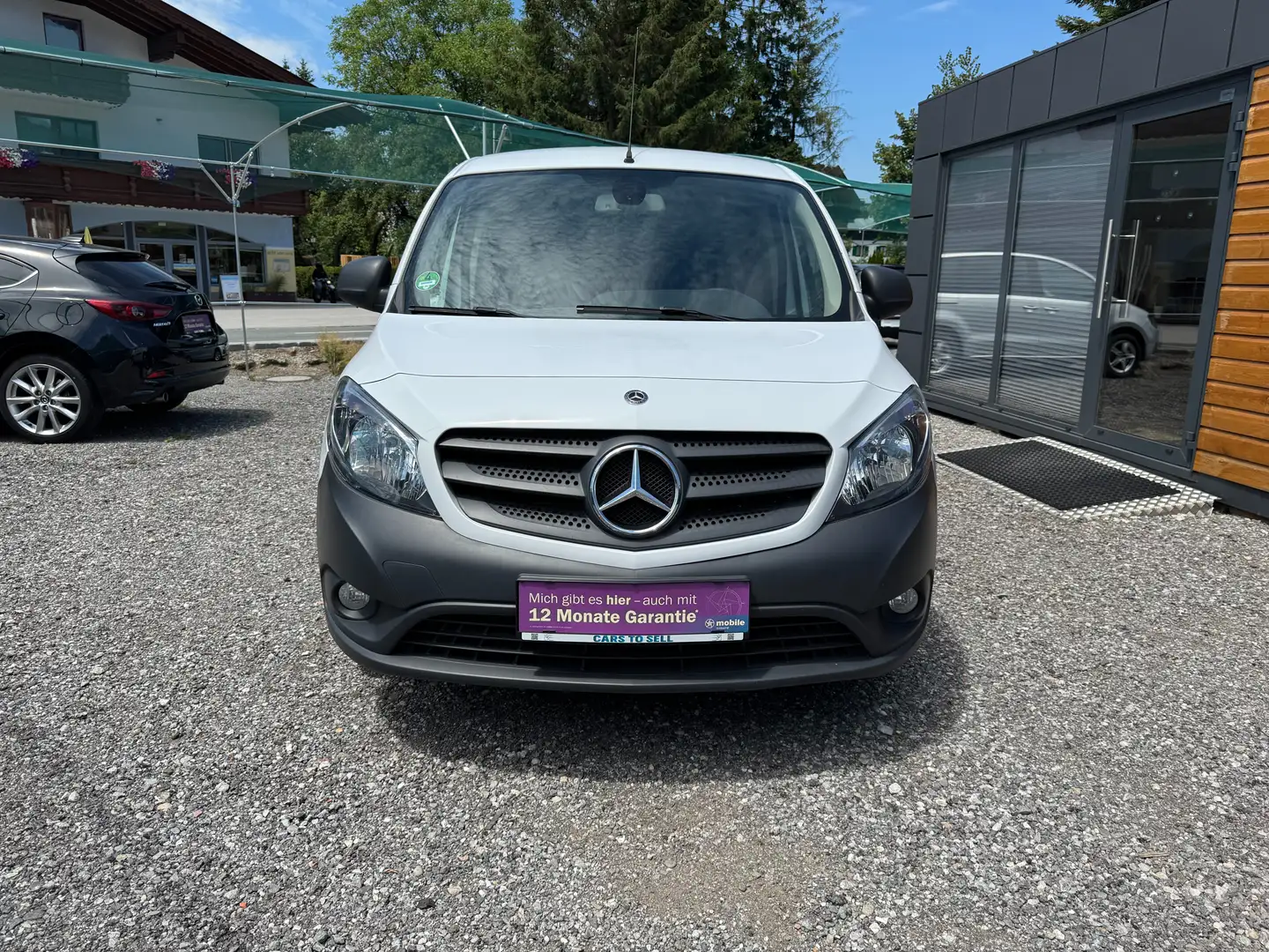 Mercedes-Benz Citan Kastenwagen 111 CDI lang AHK/RFK/SITZ-hzg Blanc - 2