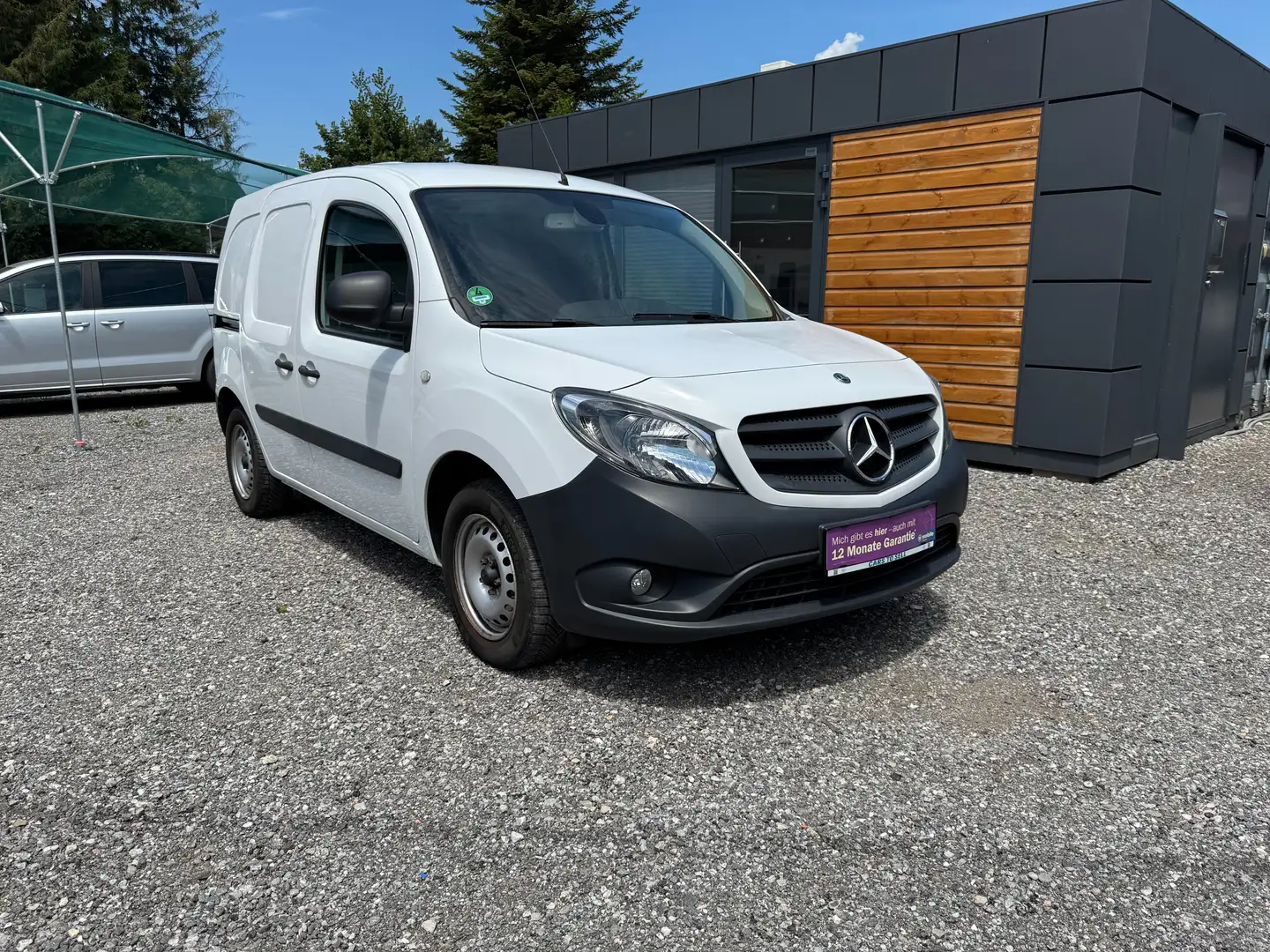 Mercedes-Benz Citan Kastenwagen 111 CDI lang AHK/RFK/SITZ-hzg Blanc - 1