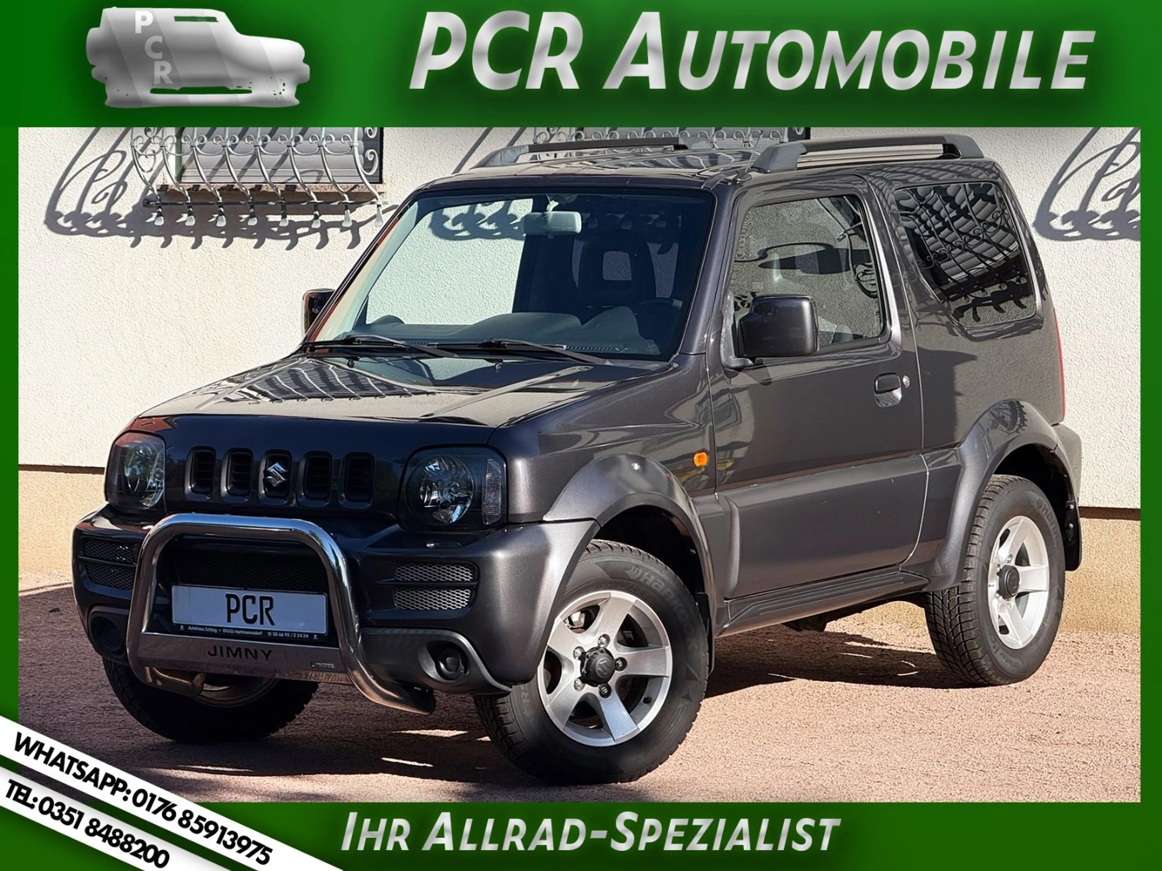 Suzuki Jimny 4x4 ALLRAD Klima TÜV NEU Chrom-Frontbügel