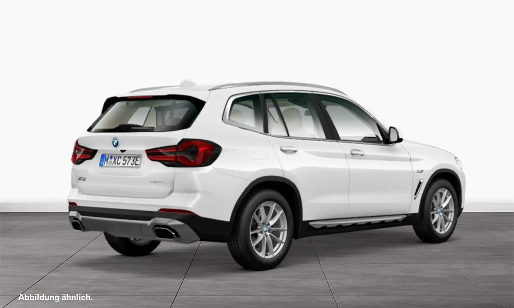 BMW X3 xDrive30e Blanc - 2