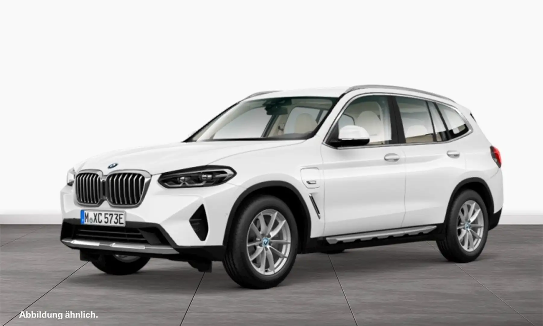 BMW X3 xDrive30e Blanc - 1