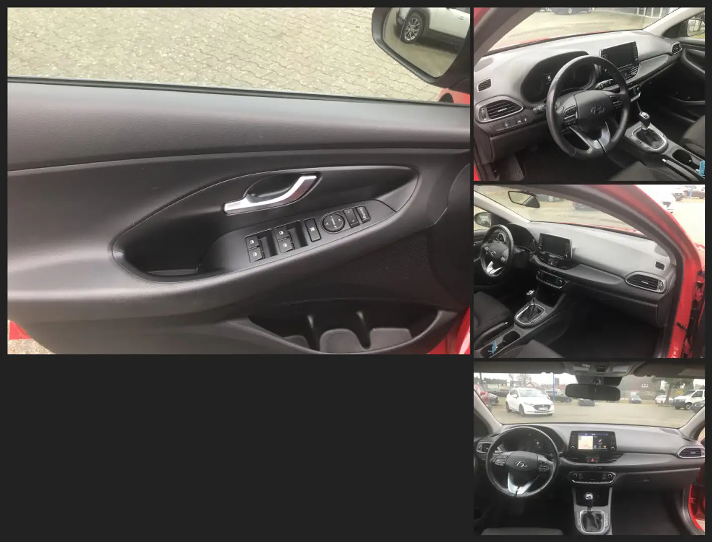 Hyundai i30 1.0T-GDI , NAVI, P.-Dach, R.Kamera, PDC, LED, Intr Rojo - 2