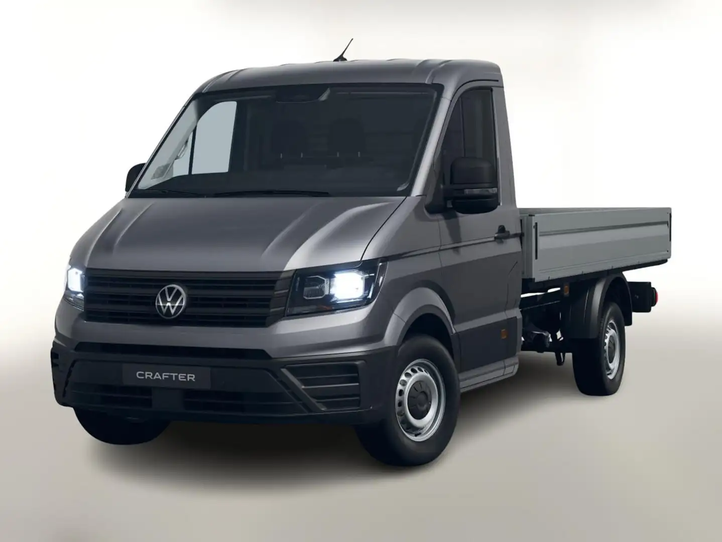 Volkswagen Crafter Pritsche 35 2.0 TDI 140 AT8 3S Temp PDC 103 kW ... Grau - 1