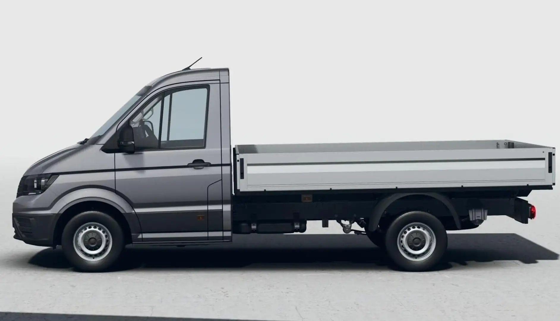 Volkswagen Crafter Pritsche 35 2.0 TDI 140 AT8 3S Temp PDC 103 kW ... Grau - 2