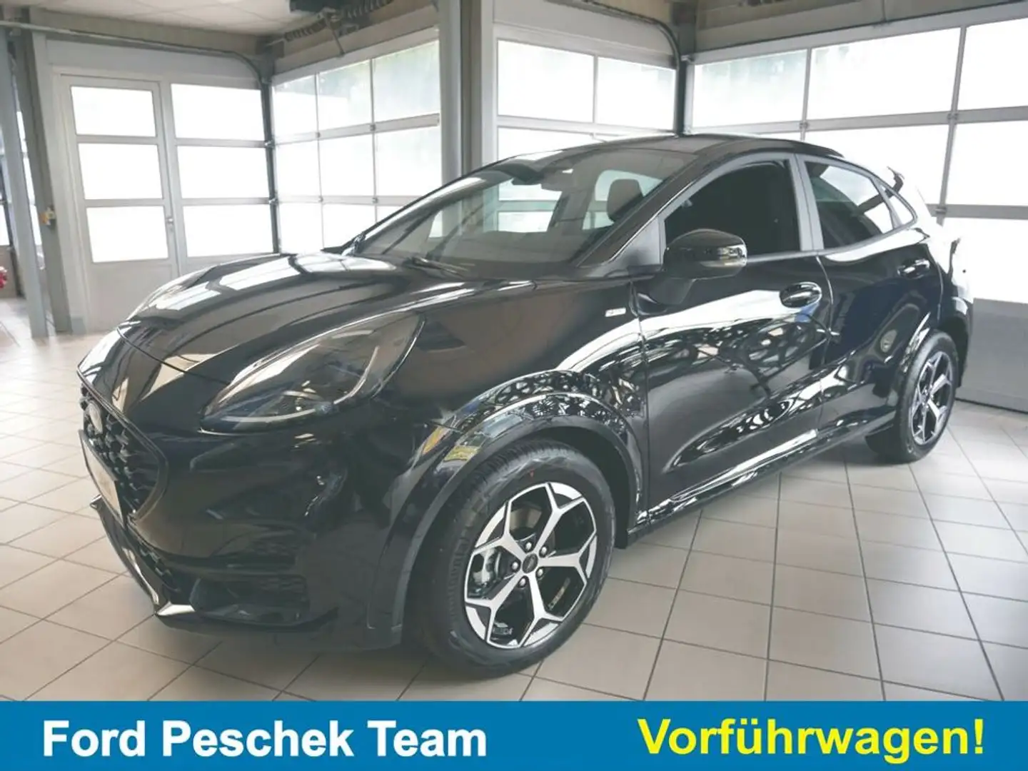 Ford Puma 1,0 EcoBoost Hybrid ST-Line Schwarz - 1