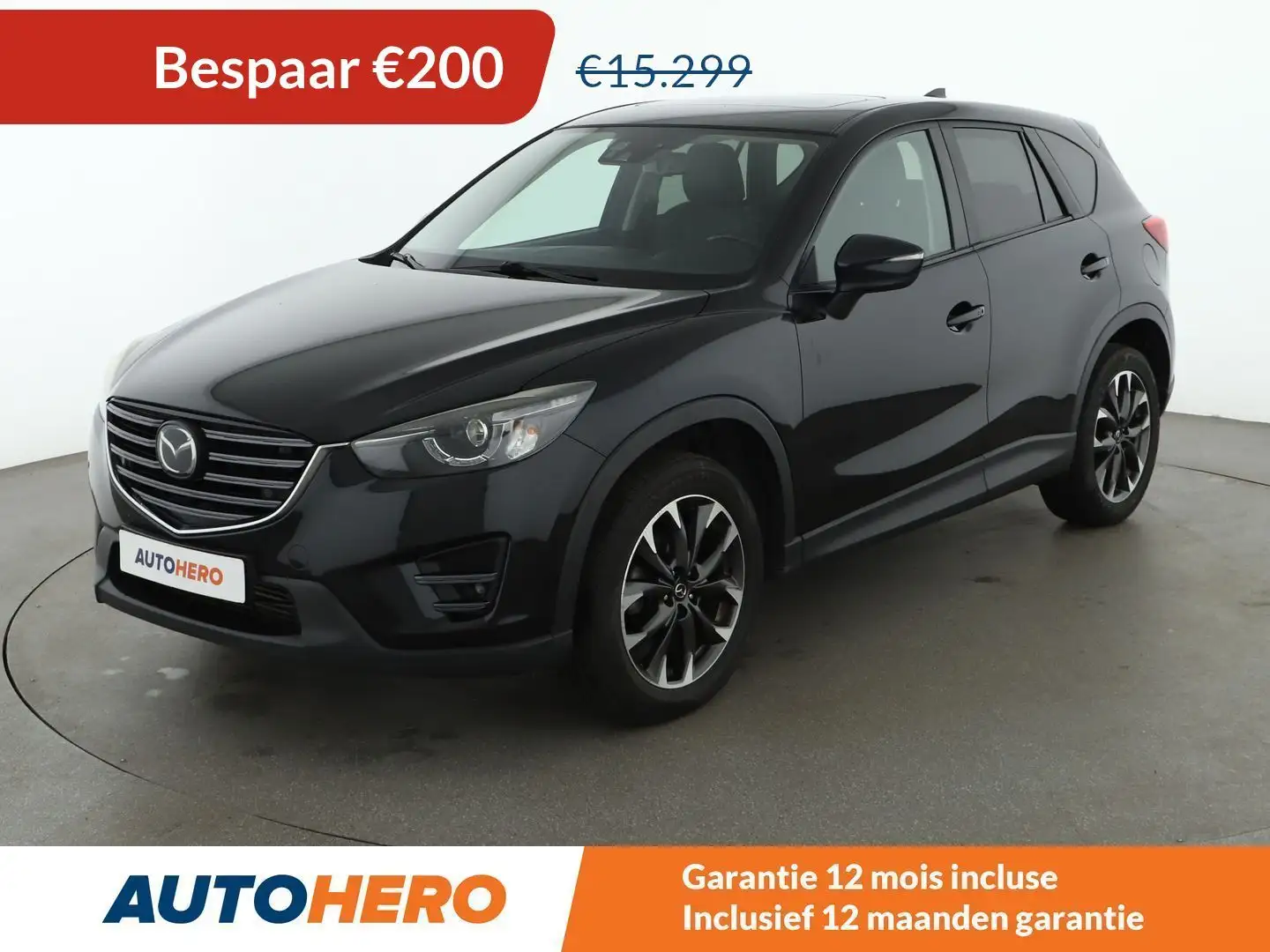 Mazda CX-5 2.2 Turbodiesel Exceed 4WD Zwart - 1