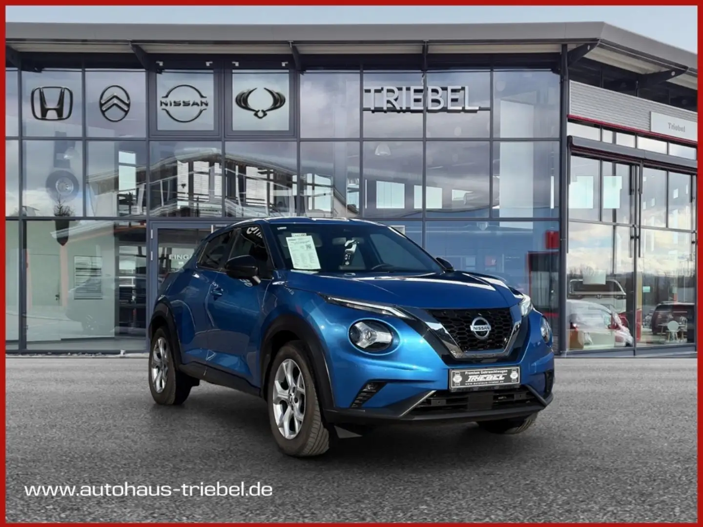 Nissan Juke N-Connecta 1.0 DIG-T °LED°Navi°ACC°BF°SHZ° Blauw - 1