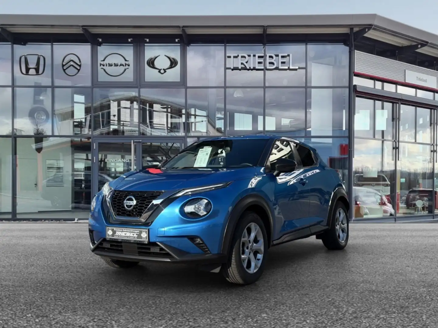 Nissan Juke N-Connecta 1.0 DIG-T °LED°Navi°ACC°BF°SHZ° Blauw - 2