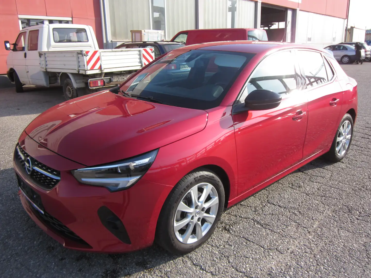 Opel Corsa 1,2 Turbo Elegance Aut. Rouge - 1
