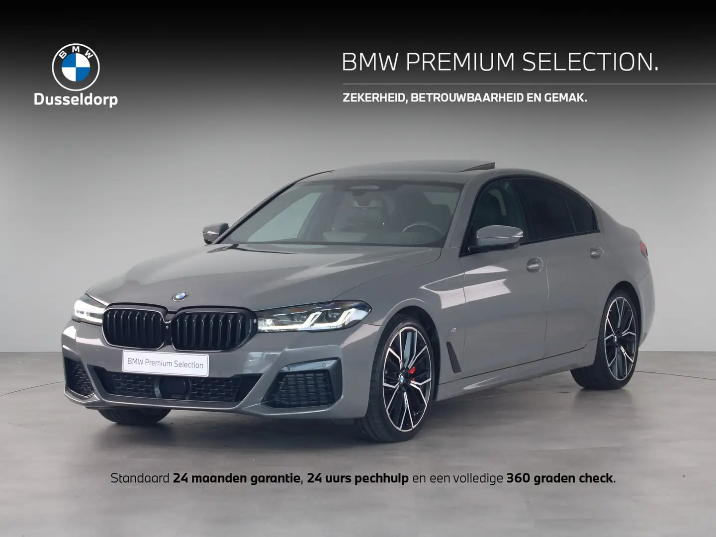 BMW 520 5 Serie 520i High Executive Gris - 1