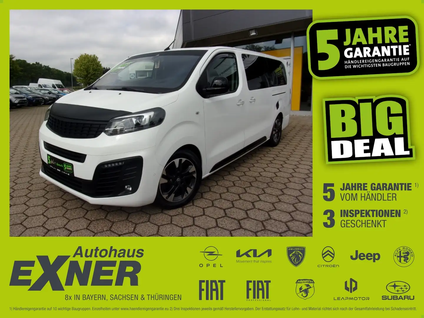 Opel Zafira Life 2.0 D L ELEGANCE *Navi*Leder*Standhz Blanc - 1