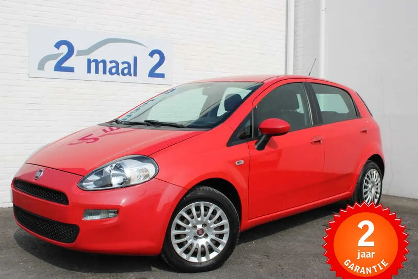 Fiat Punto 1.2i Street met 2 JAAR garantie=UNIEK in België Rouge - 1