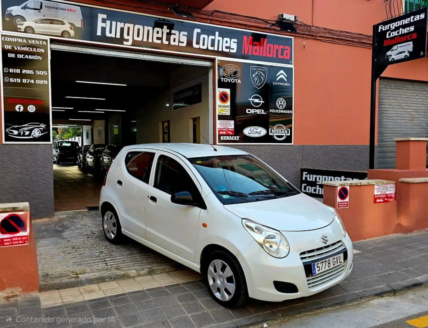 Suzuki Alto Pequeño Manual de 5 Puertas Blanco - 1