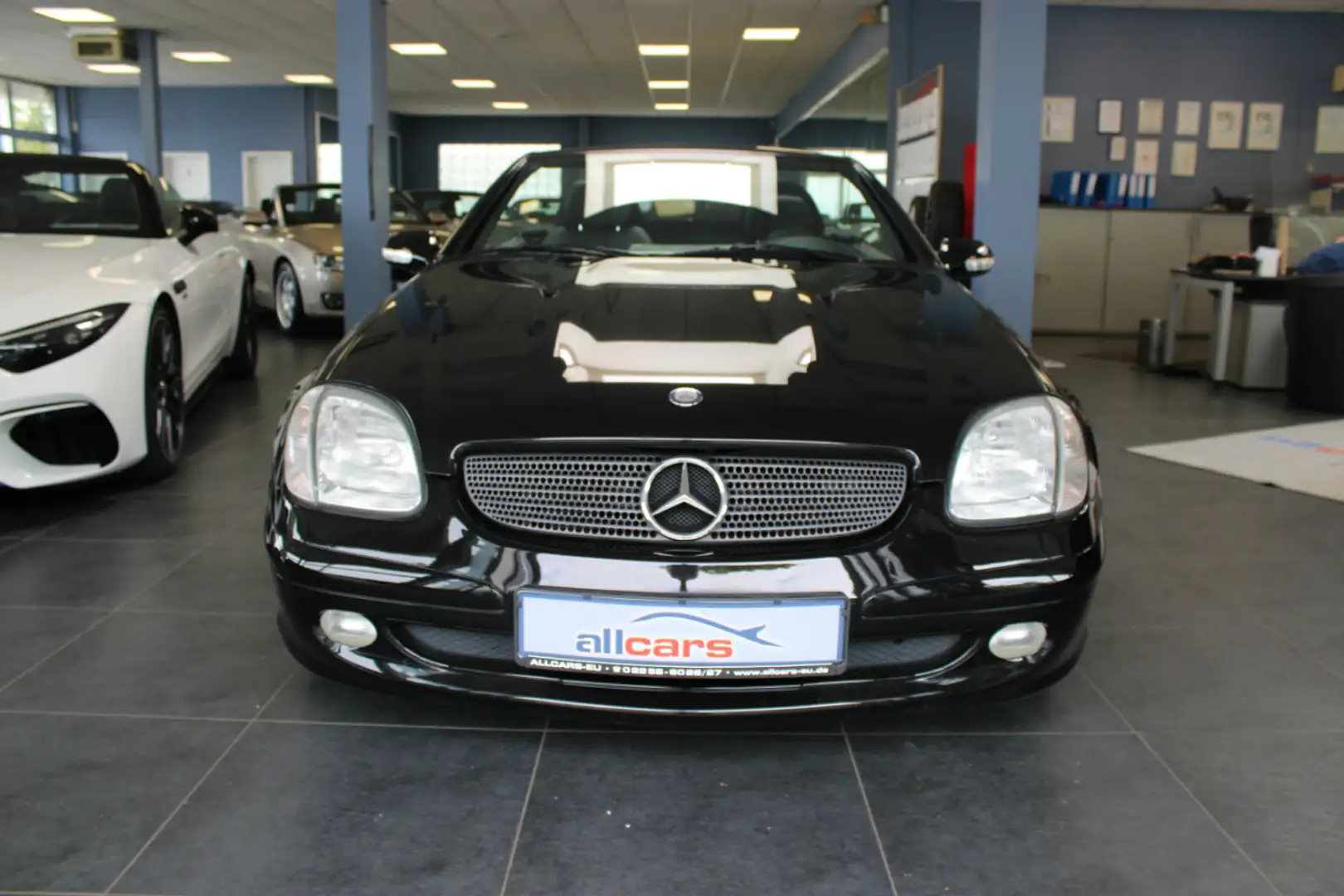 Mercedes-Benz SLK 200 Kompressor Aut. - Leder - SHZ - Klima - Noir - 2