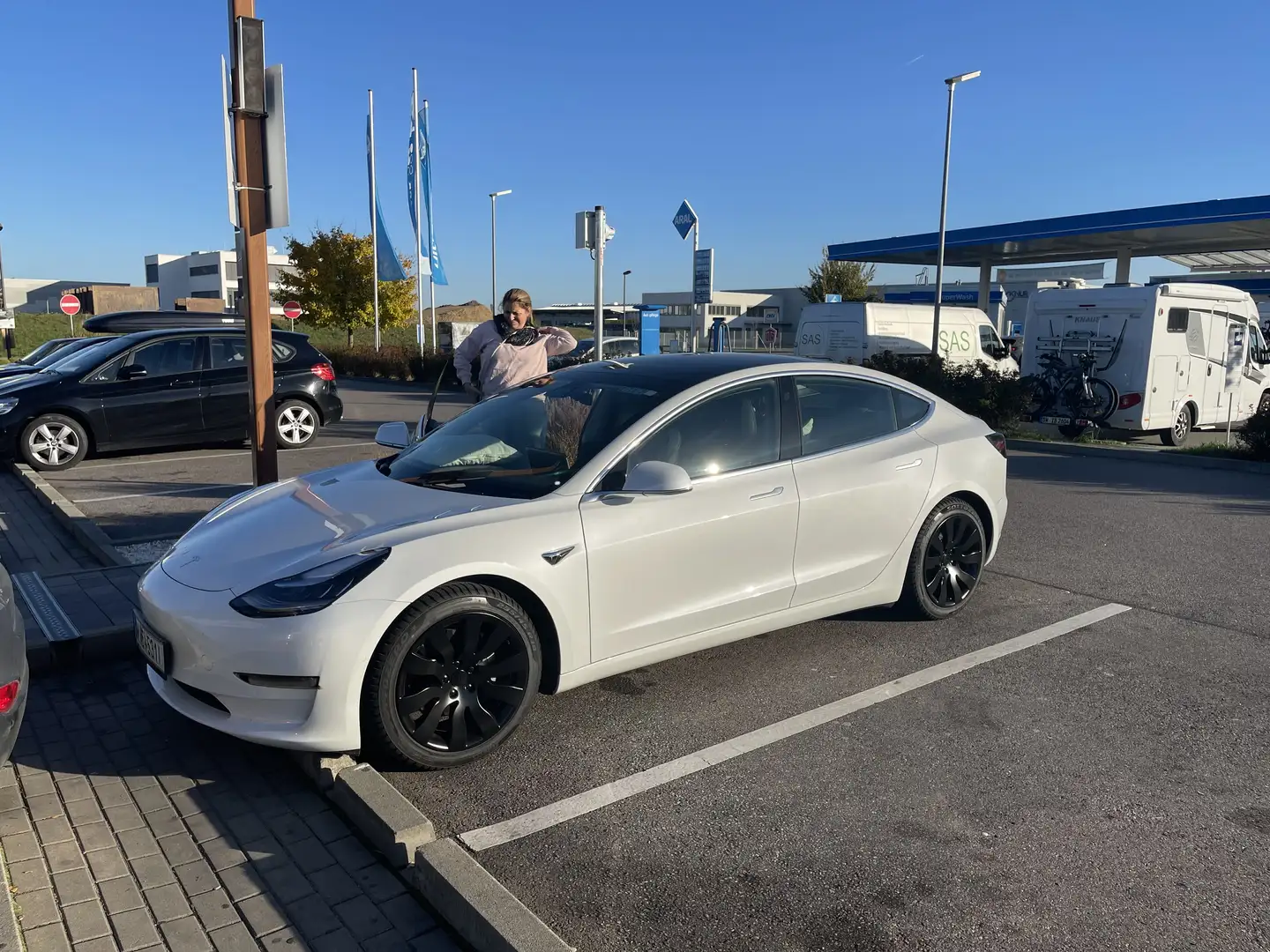 Tesla Model 3 Model 3 Long Range AWD 75kWh Weiß - 2