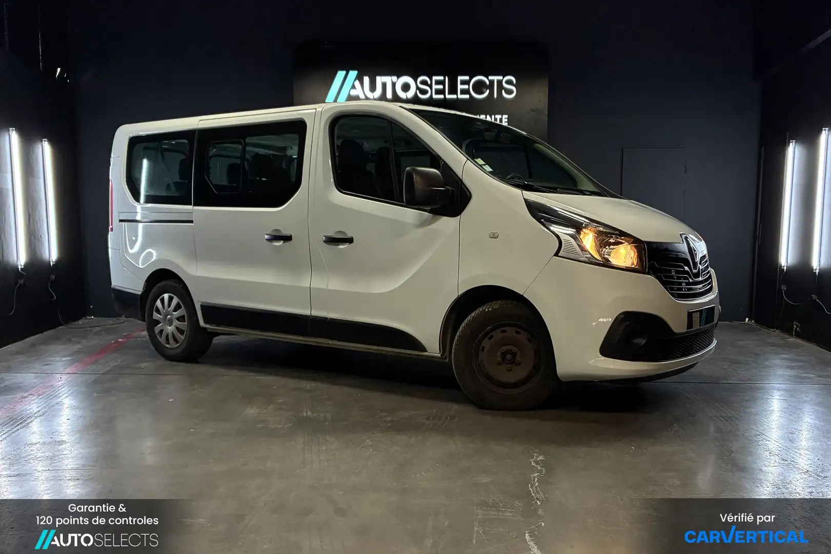 Renault Trafic COMBI 9 PLACES LIFE -  1.6 dCi - 125cv | 71000km | Blanc - 1