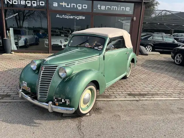 Fiat 1100 CABRIOLET ASI ORO TARGA NERA
