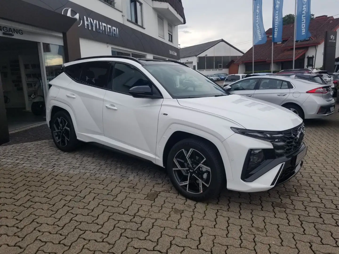 Hyundai TUCSON PHEV N Line Vollausstattung Blanc - 2