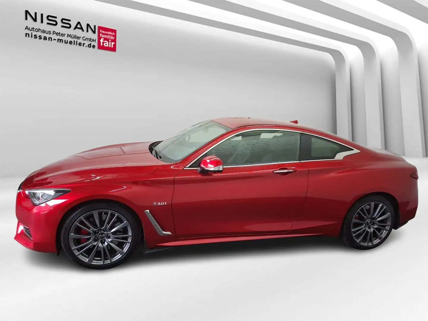 Infiniti Q60 3.0 AWD AT Automatik Leder Bose Rot - 2