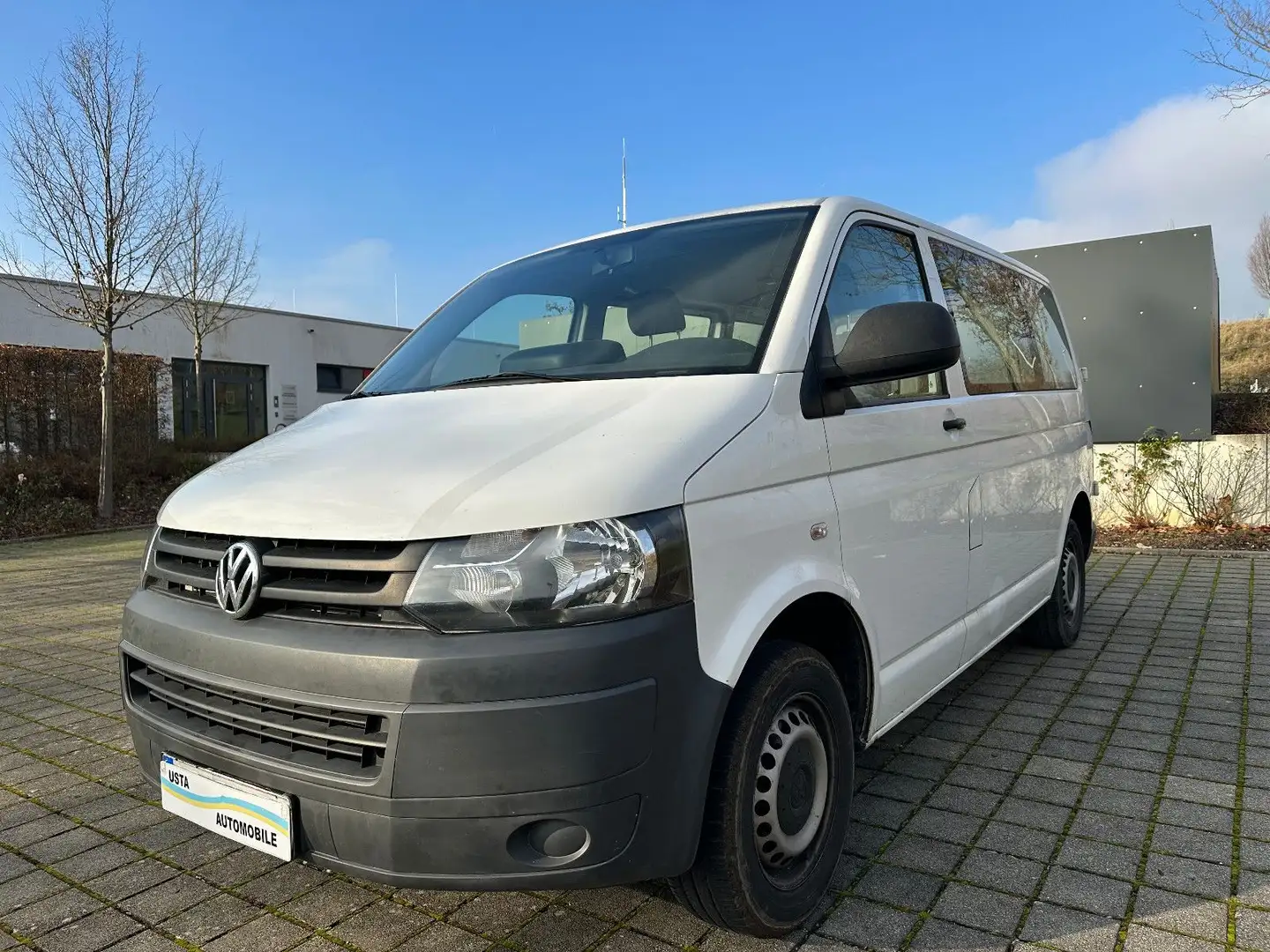 Volkswagen T5 Transporter Kasten-Kombi 1.HAND/Sauber/8FachB Blanc - 2