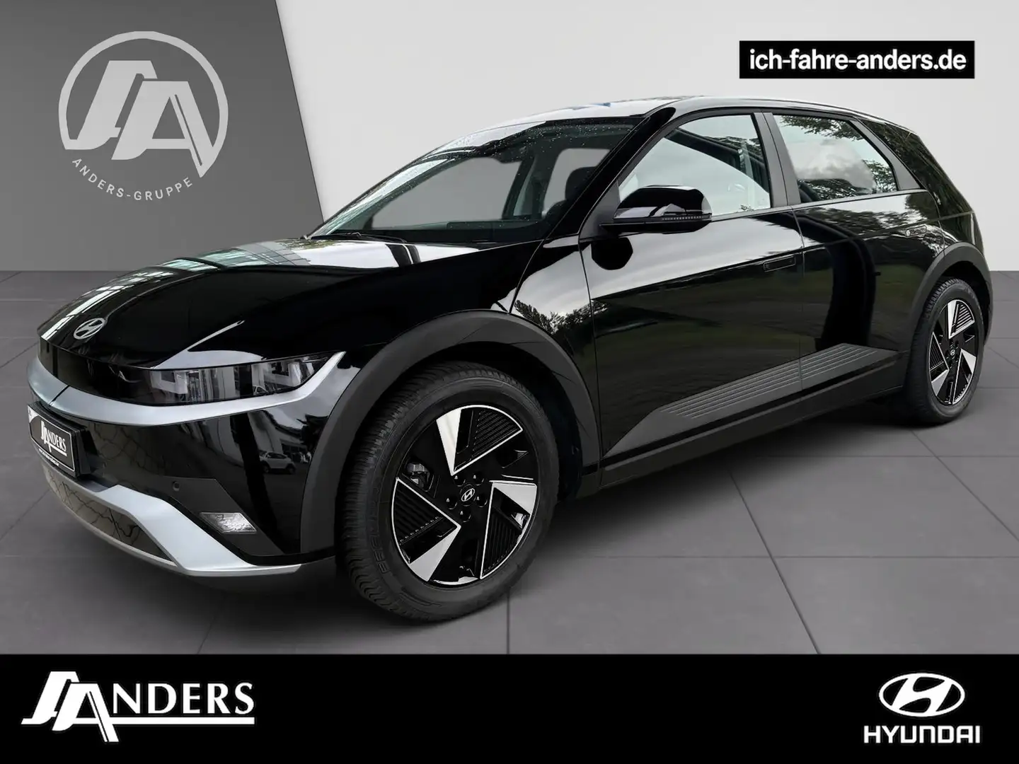 Hyundai IONIQ 5 84 kWh 2WD DYNAMIQ LED+Navi+SHZ+Kam+ACC+ Schwarz - 1